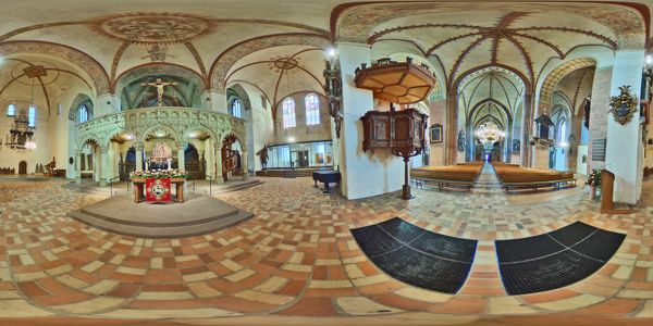 360-Grad-Panorama Dom